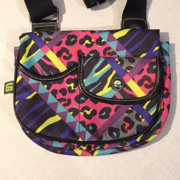Lilly Bloom Other - Lilly Bloom neon crossbody purse